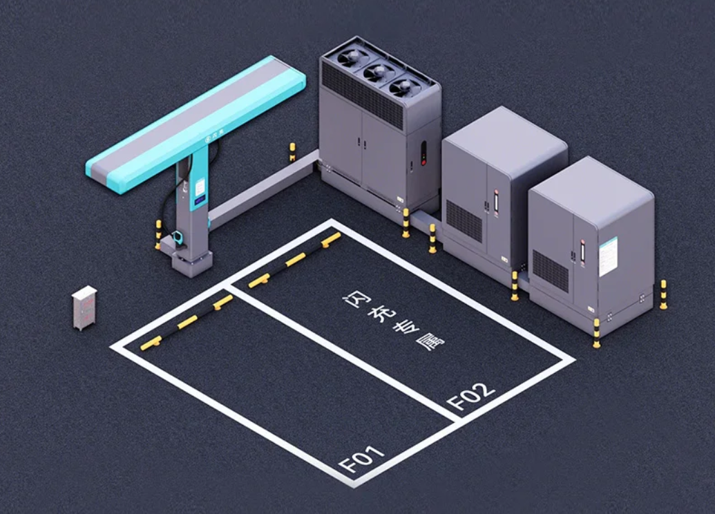Solid state transformer for flash charging stations