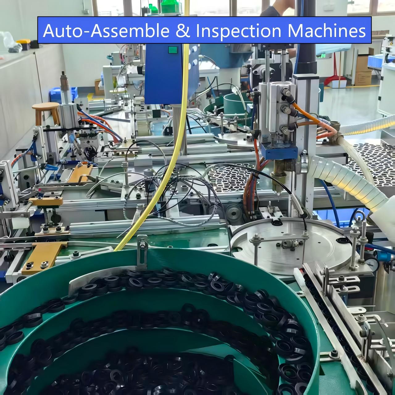 Automated Assemble and Inspecting Machine